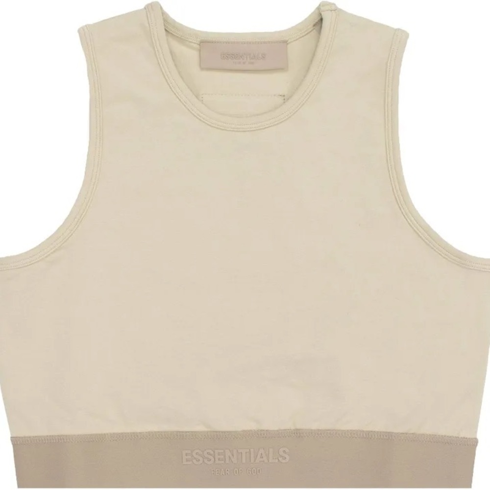 Fear of God Essentials Women's Cream Sports Tank
